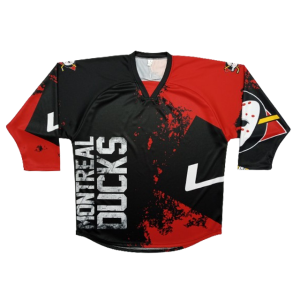 Black Hockey Jersey: Dominating the Ice in Style