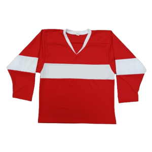 Red Hockey Jersey: Show Your Team Spirit in Vibrant Fashion